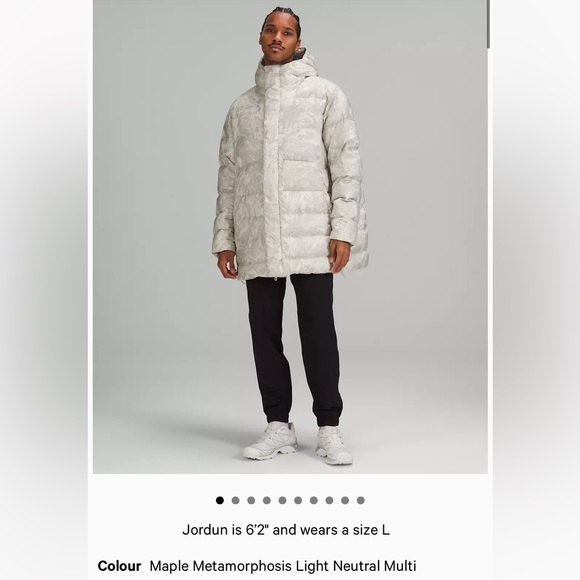NWOT Men’s Lululemon Down Puffer Jacket - Picture 1 of 16